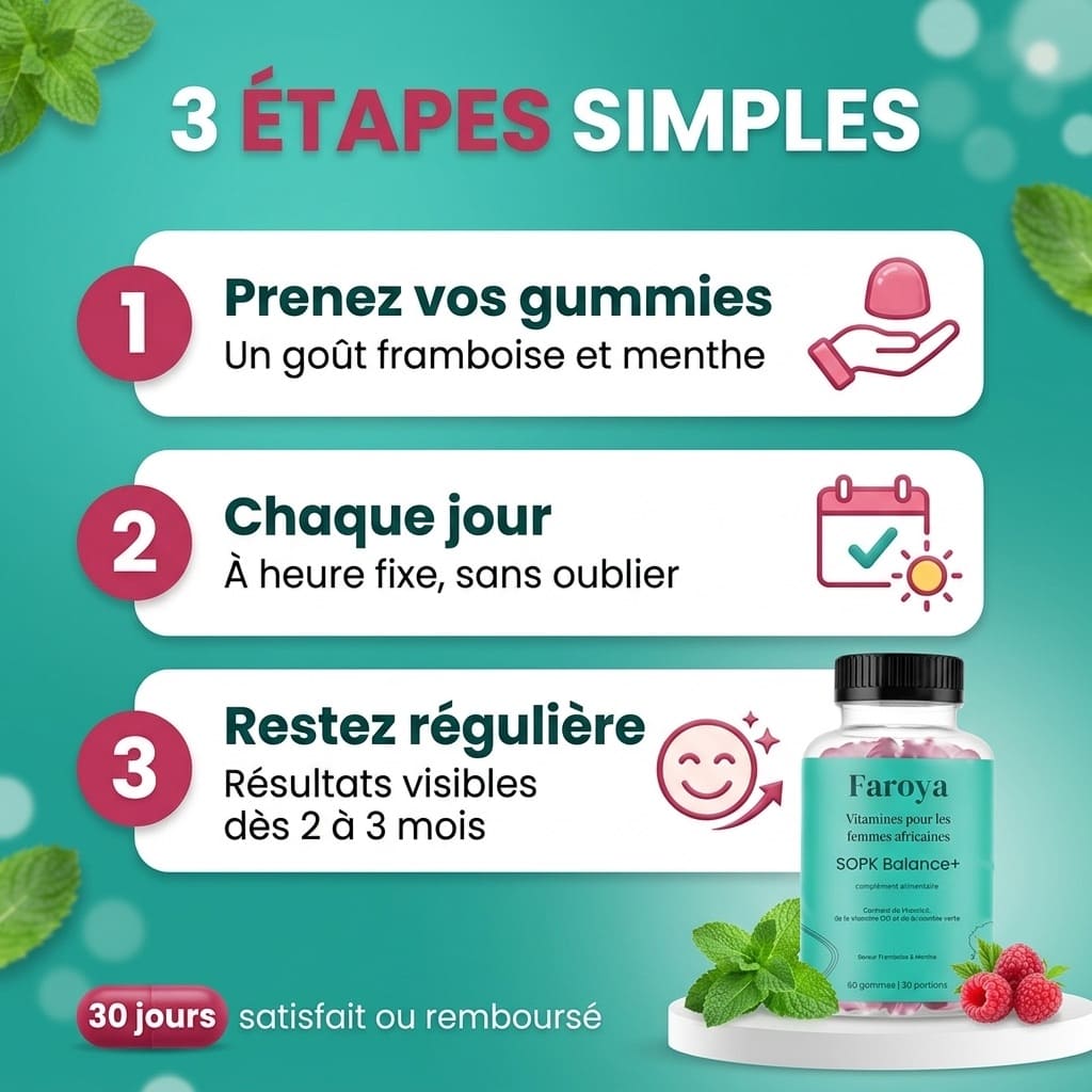 SOPK Balance+ Équilibre Hormonal, Cycles Réguliers et Peau Plus Nette