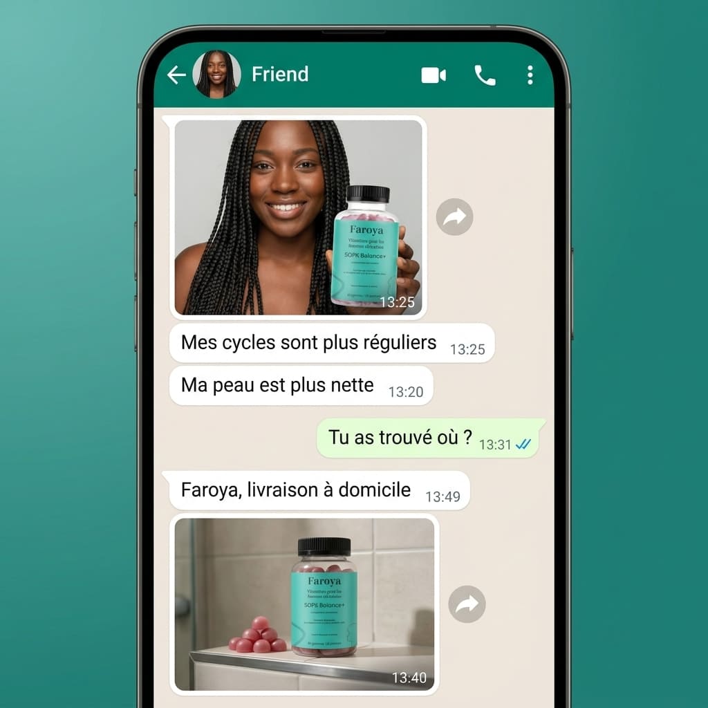 SOPK Balance+ Équilibre Hormonal, Cycles Réguliers et Peau Plus Nette