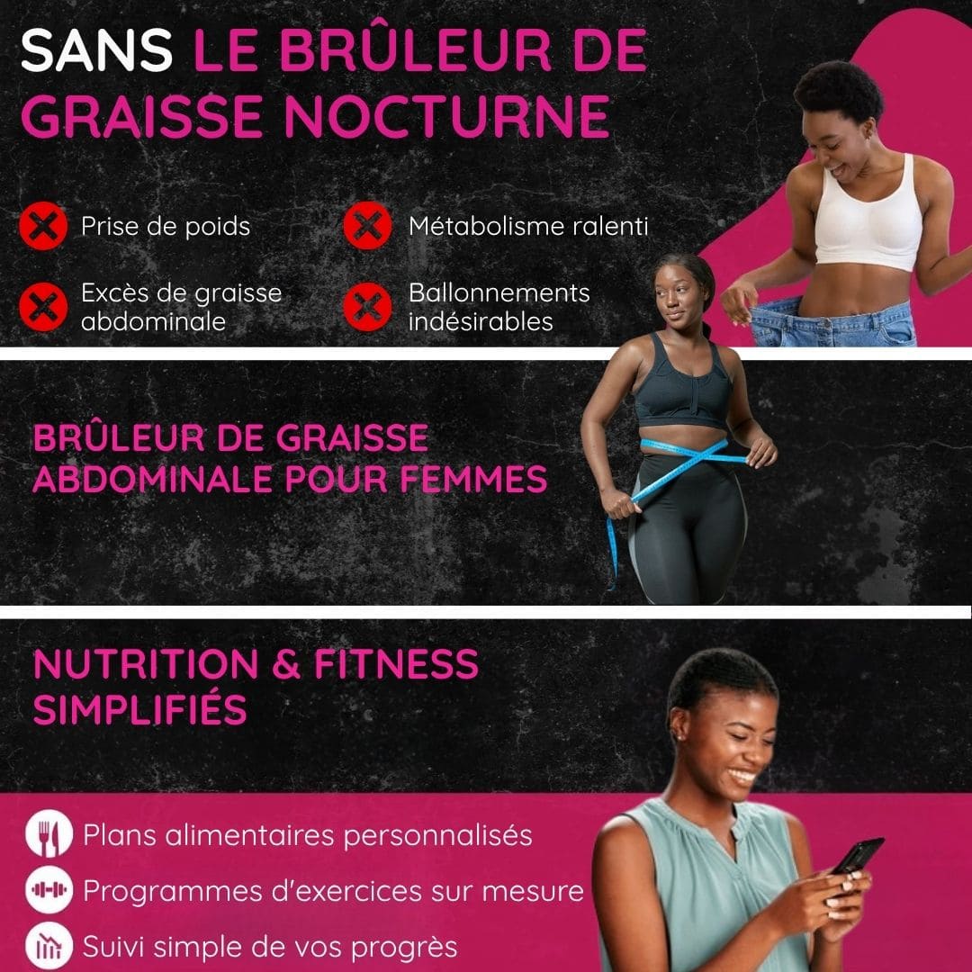 Brûleur de graisse nocturne - Supplément alimentaire