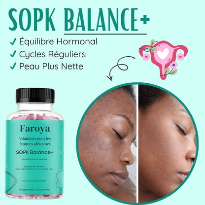 SOPK Balance+ Équilibre Hormonal, Cycles Réguliers et Peau Plus Nette