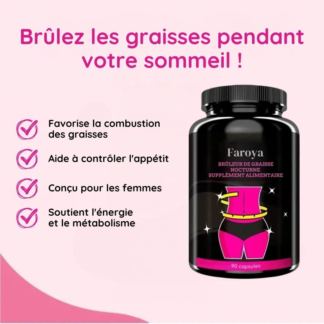 Brûleur de graisse nocturne - Supplément alimentaire