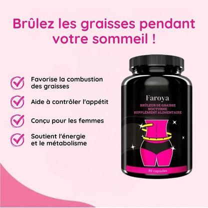 Brûleur de graisse nocturne - Supplément alimentaire